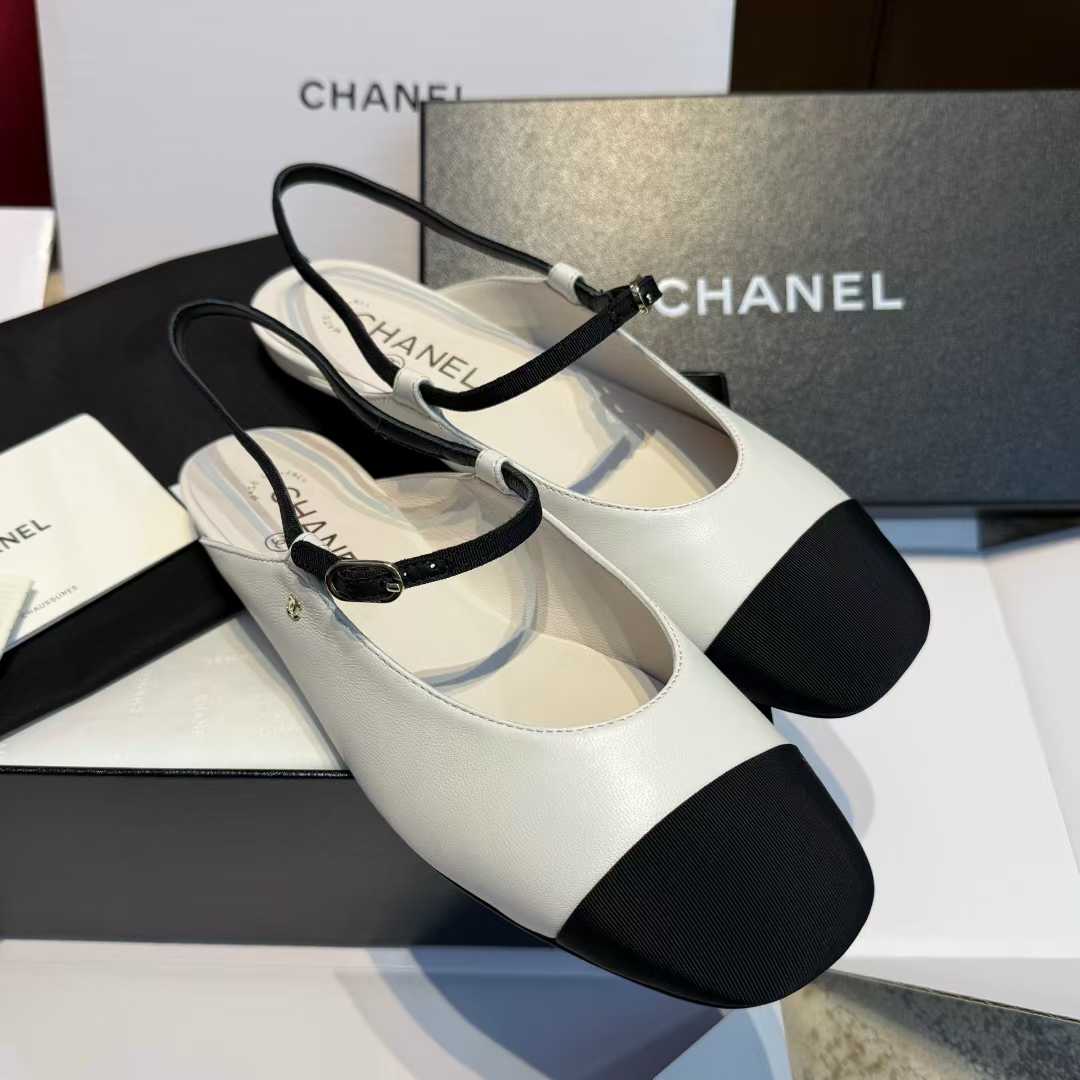 Chanel Mary Jane Shoes view 3