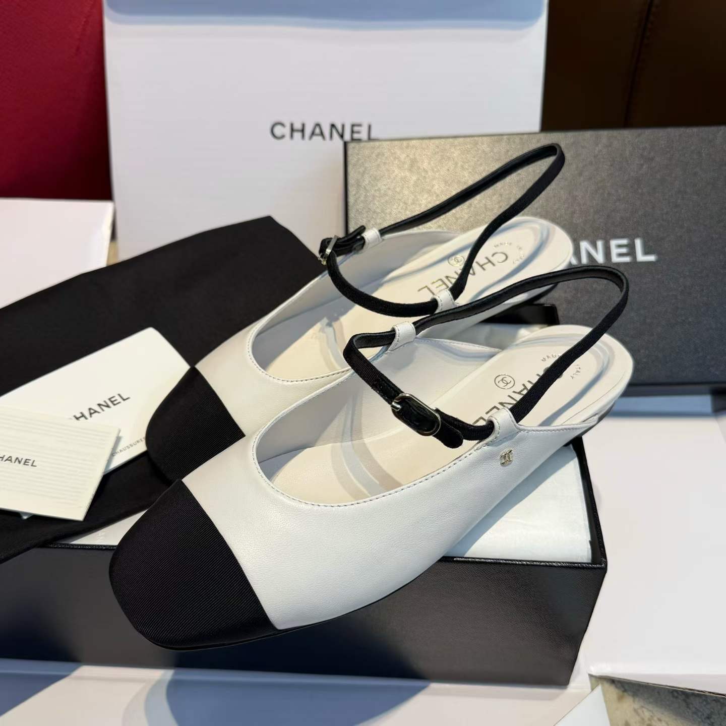 Chanel Mary Jane Shoes view 4