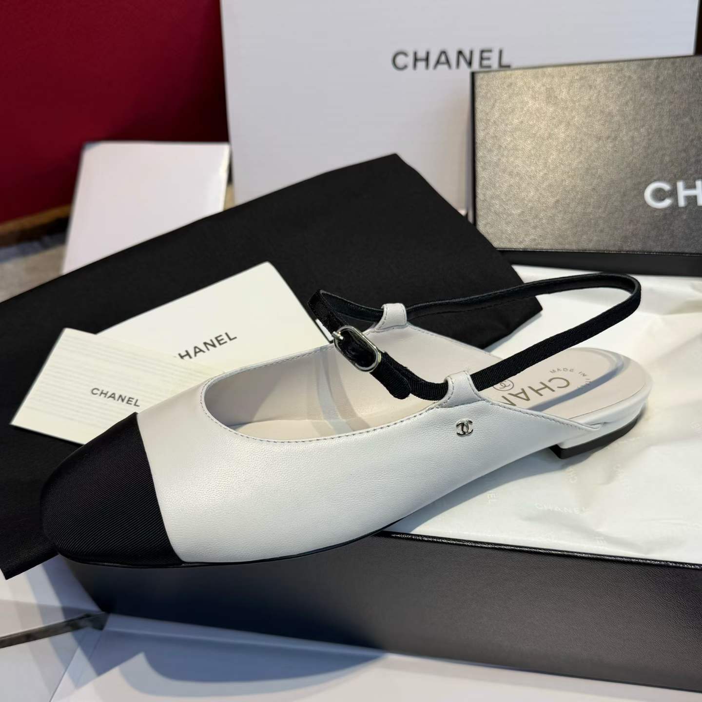 Chanel Mary Jane Shoes view 5