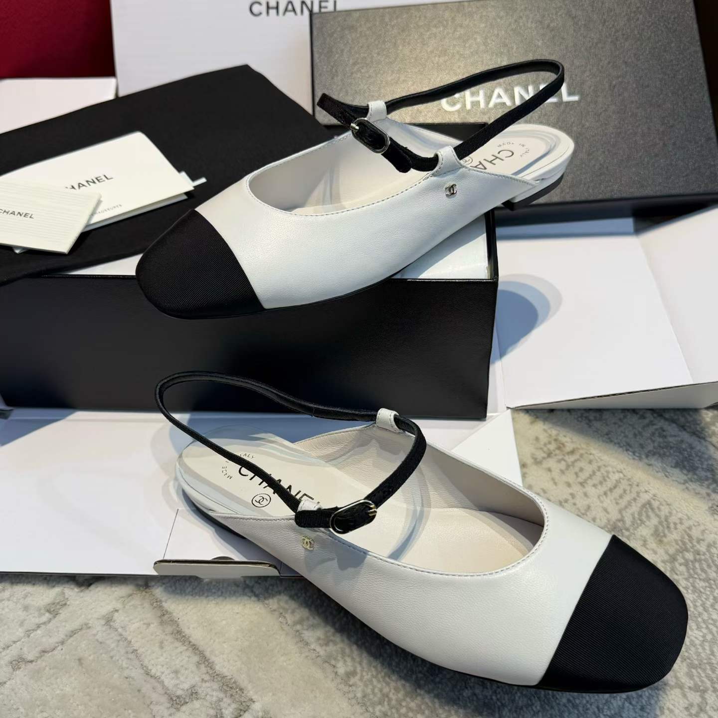 Chanel Mary Jane Shoes view 6