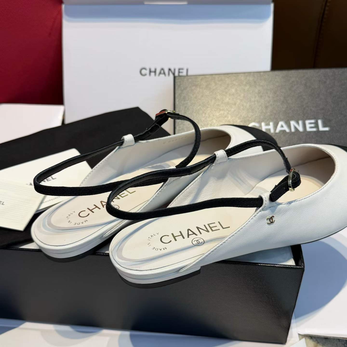 Chanel Mary Jane Shoes view 7