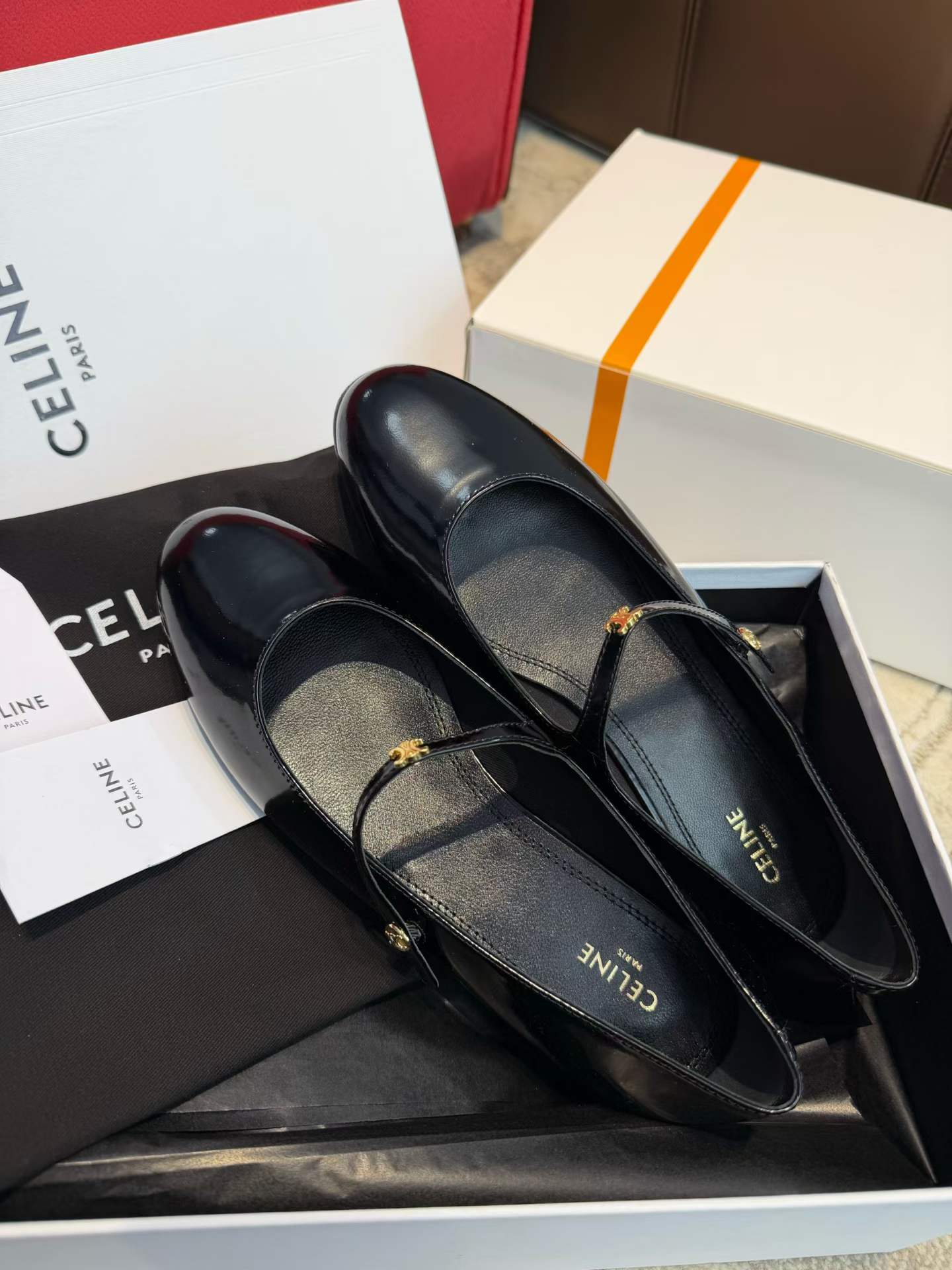 Celine Mary Jane Shoes view 4