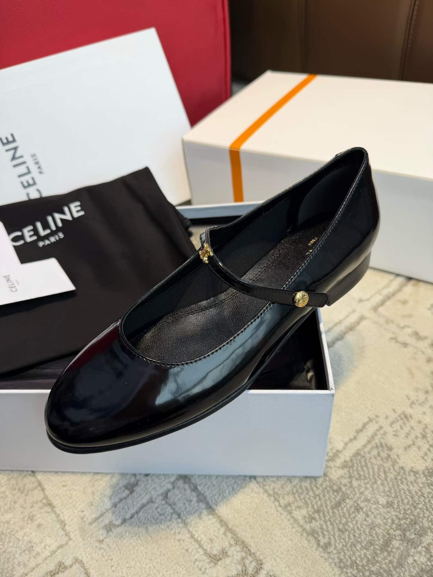 Celine Mary Jane Shoes view 5