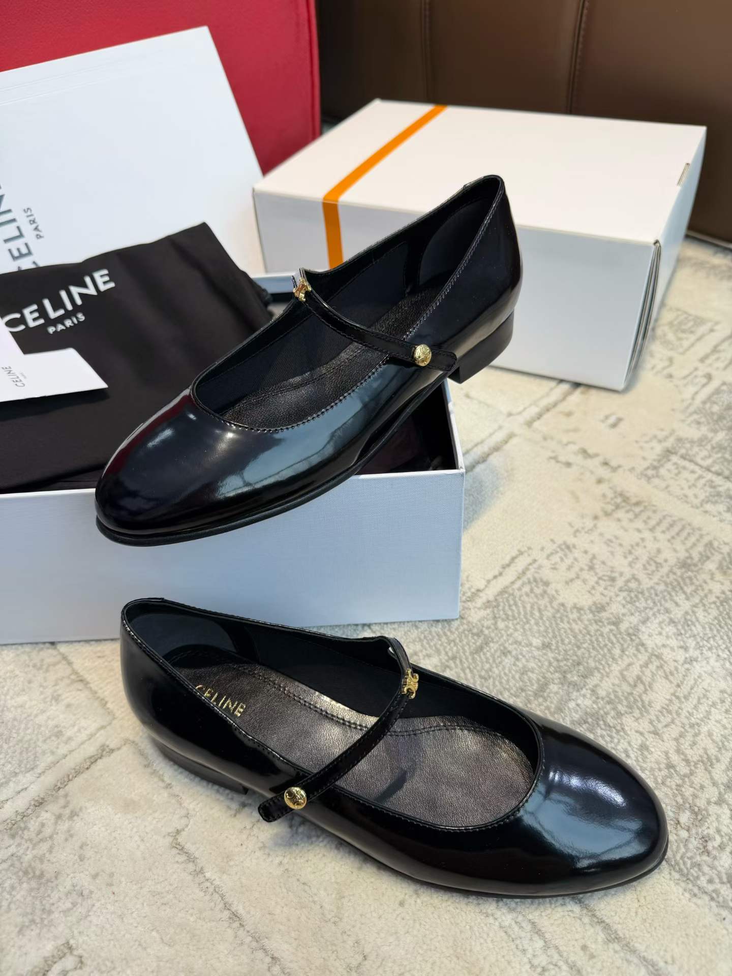 Celine Mary Jane Shoes view 6