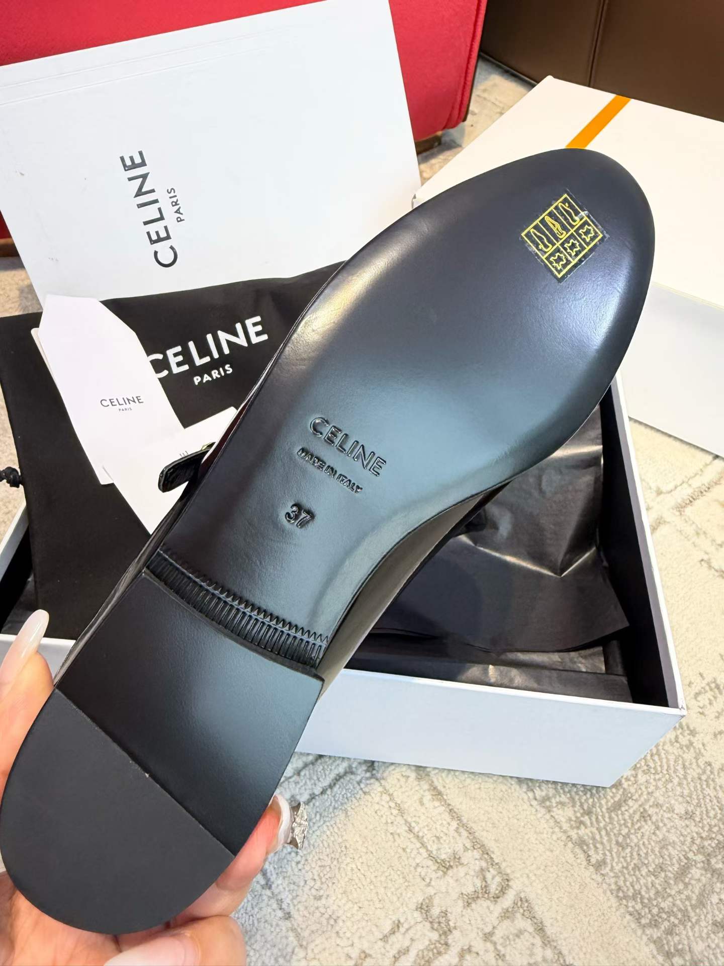 Celine Mary Jane Shoes view 9