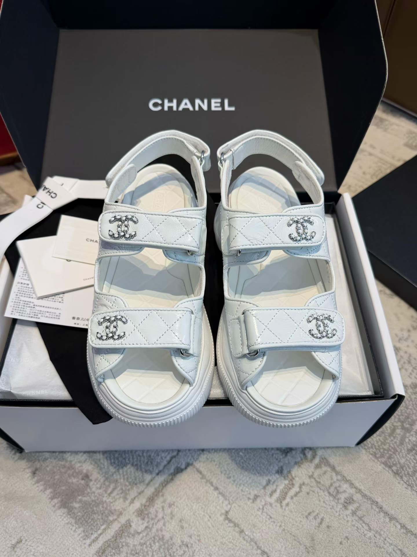 Chanel Platform sandals view 10