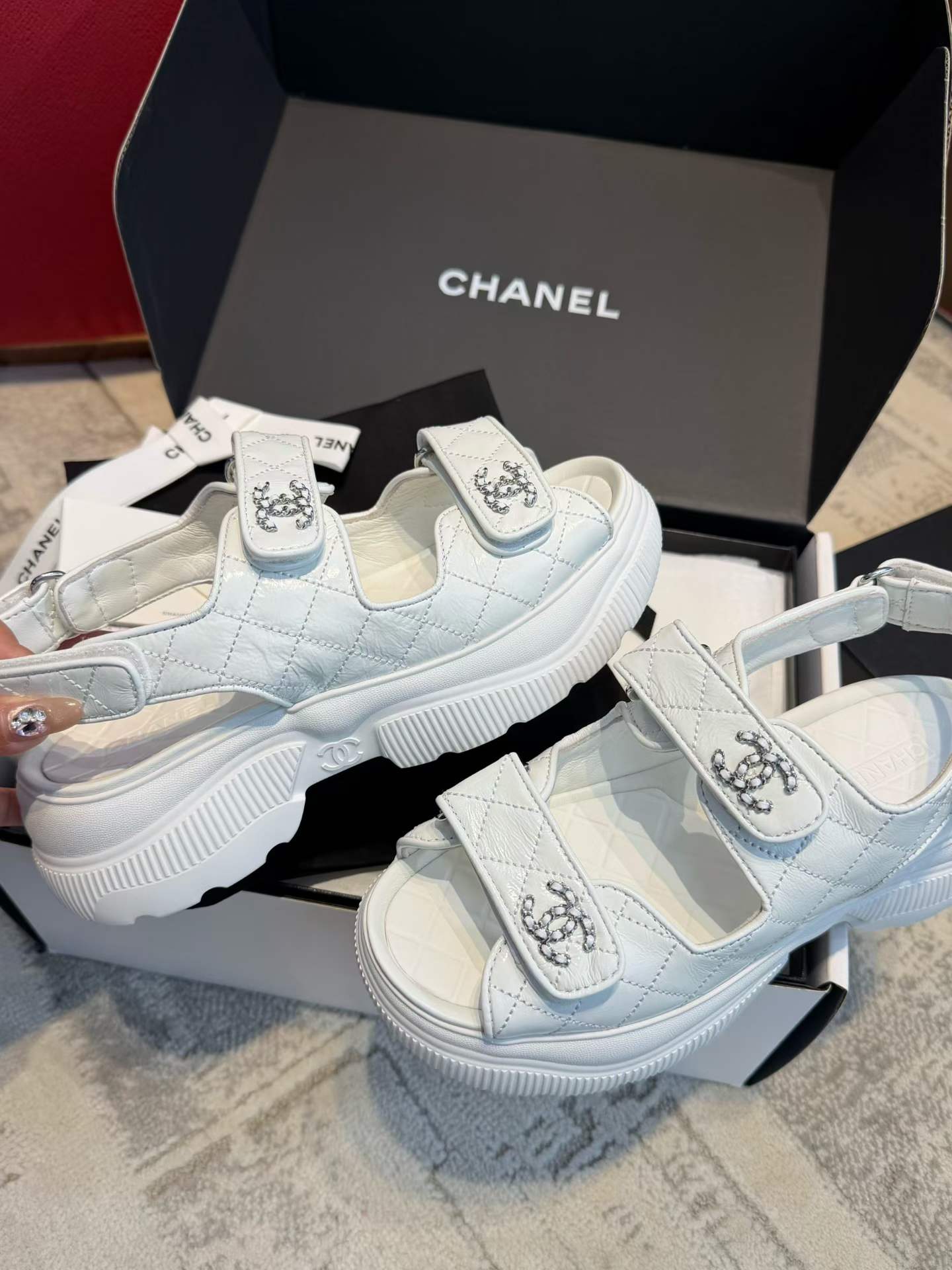 Chanel Platform sandals view 15