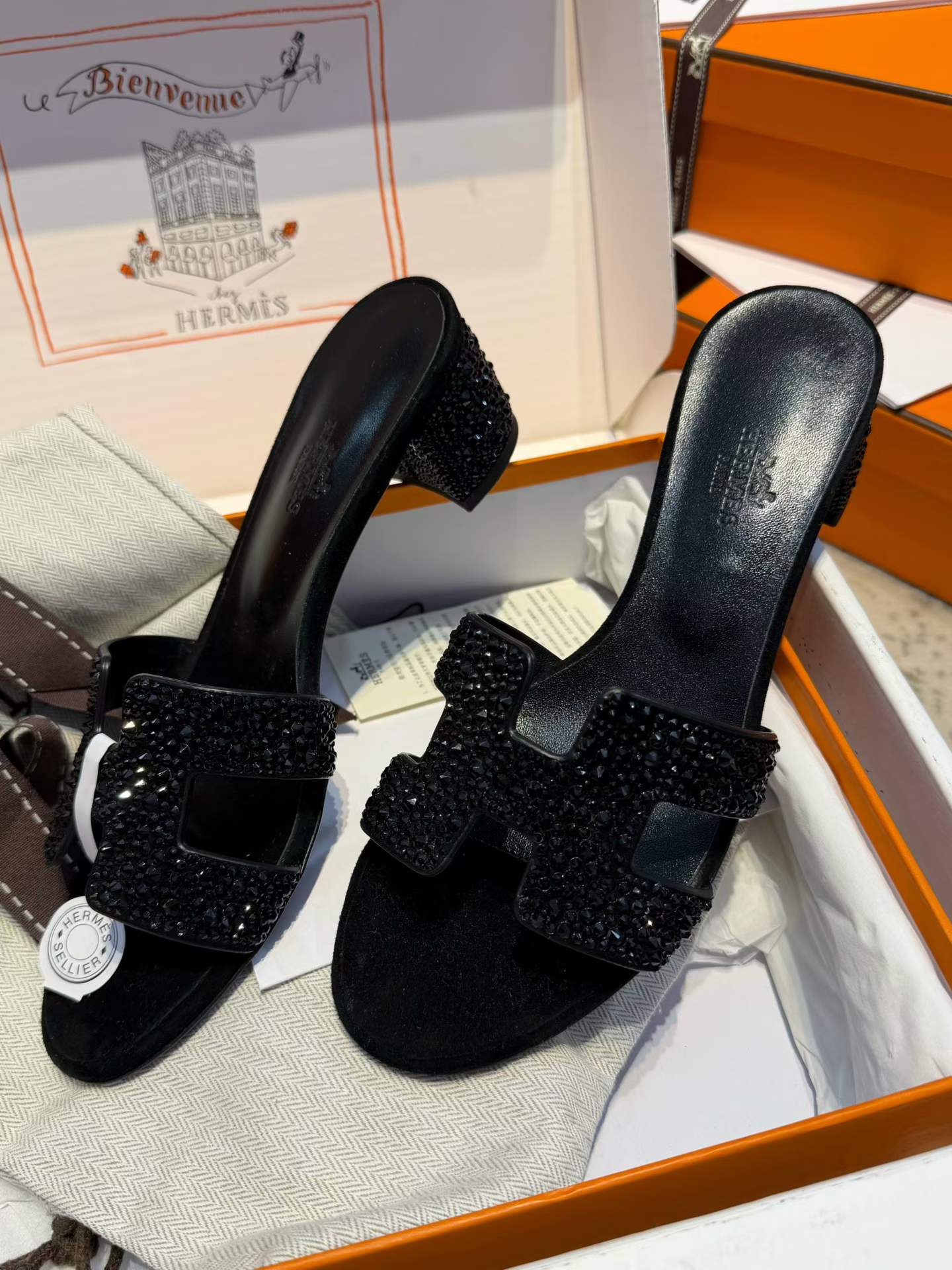 Hermès Slippers view 6