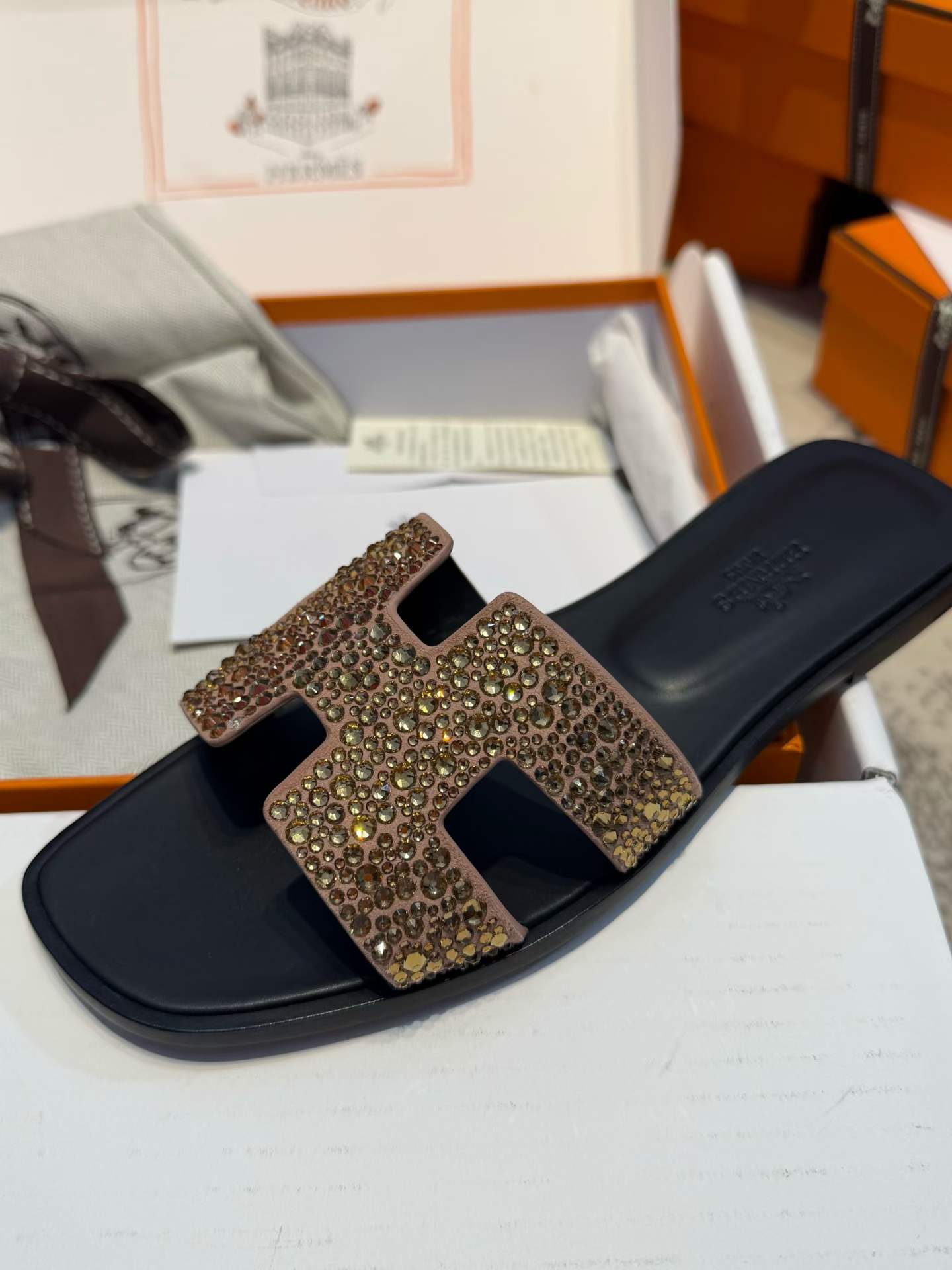 Hermès Slippers view 11