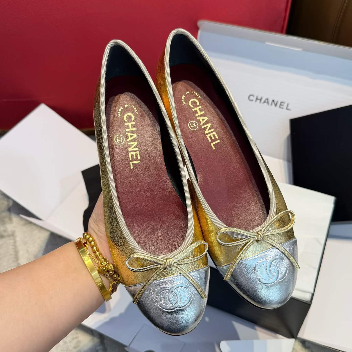 Chanel Ballet shoes view 2
