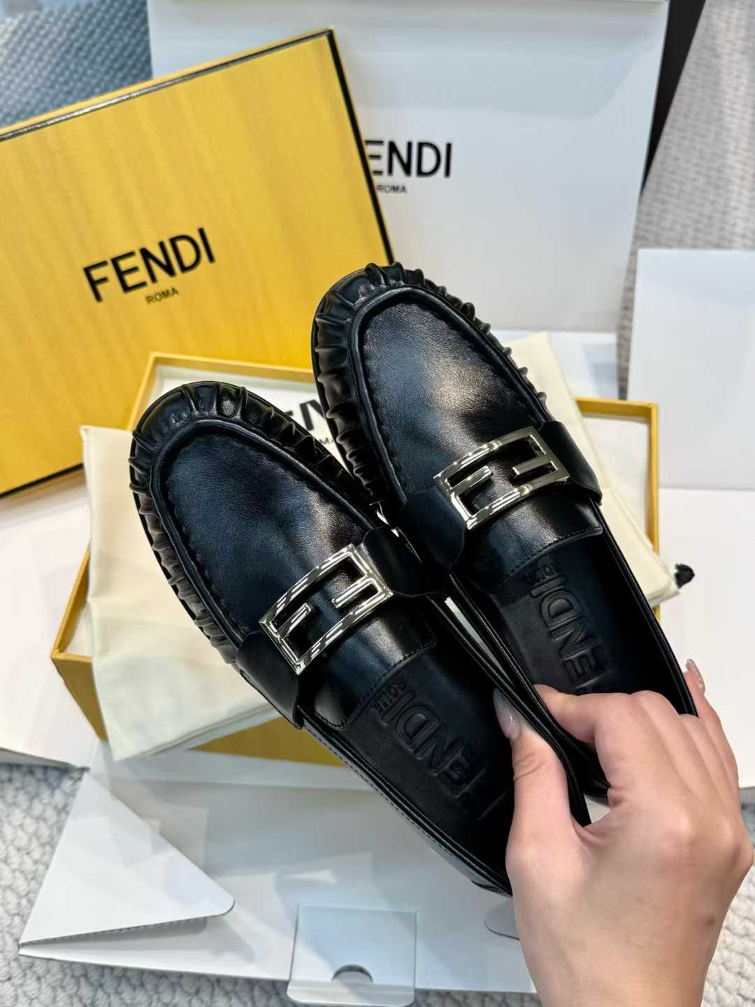 Fendi Love shoes view 1