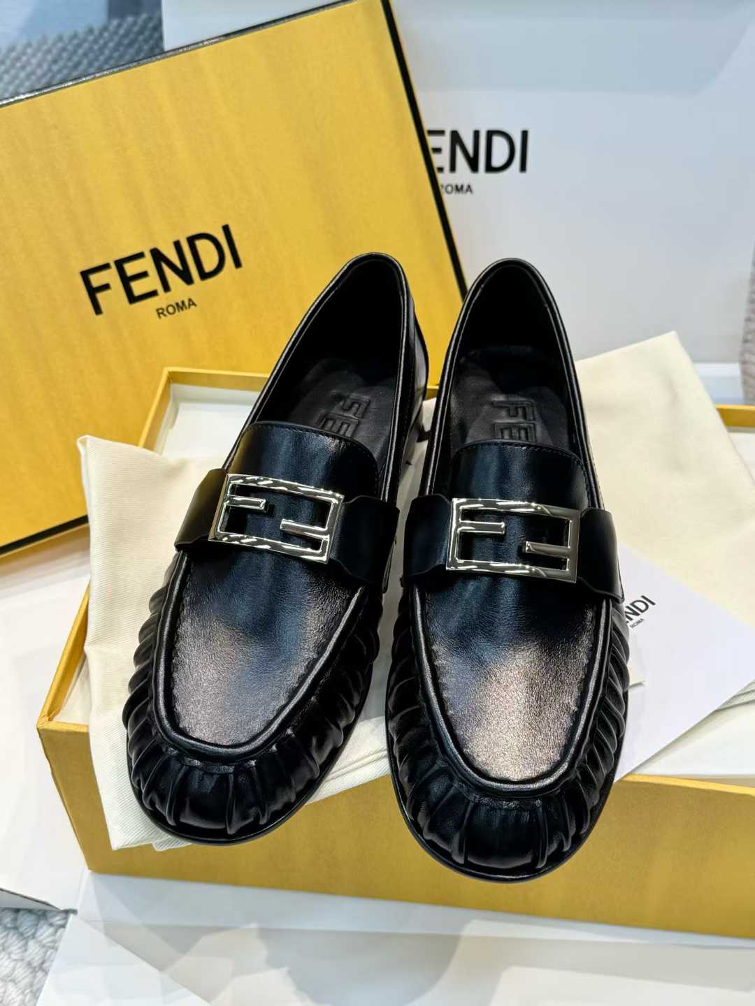 Fendi Love shoes view 3