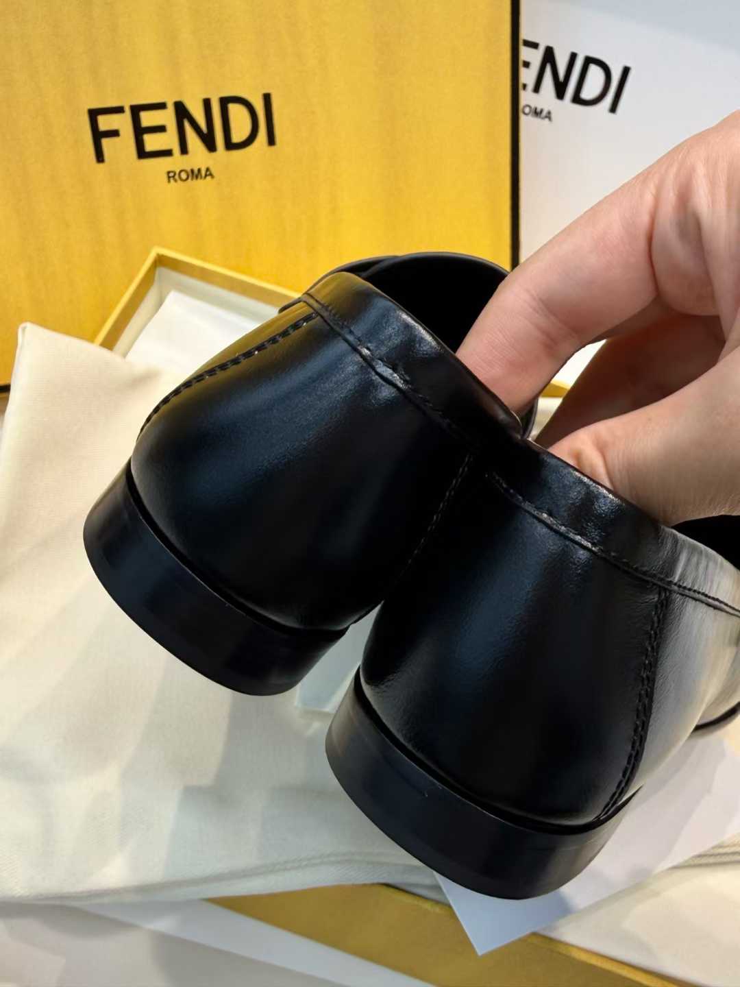 Fendi Love shoes view 4