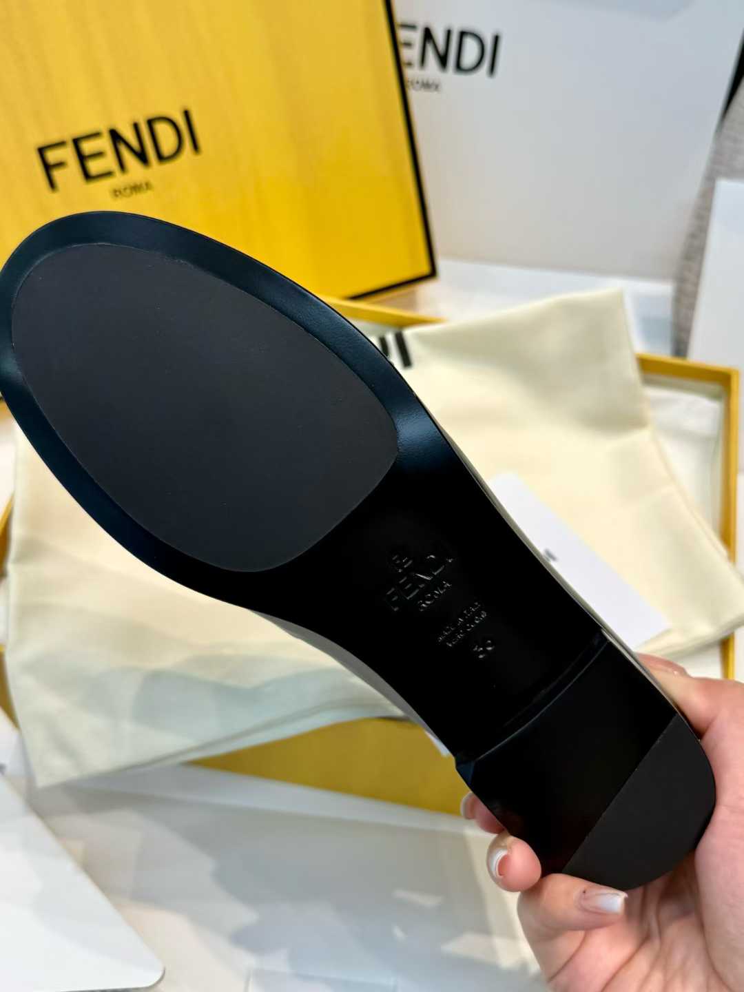 Fendi Love shoes view 5