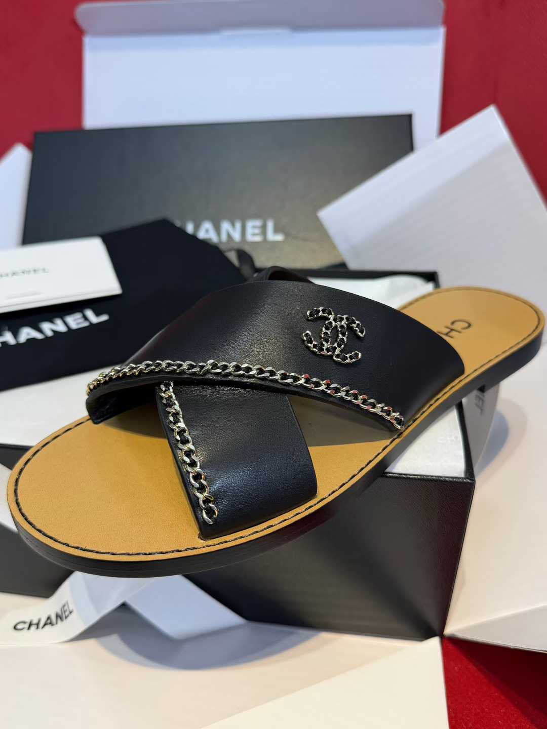 Chanel Slippers view 5