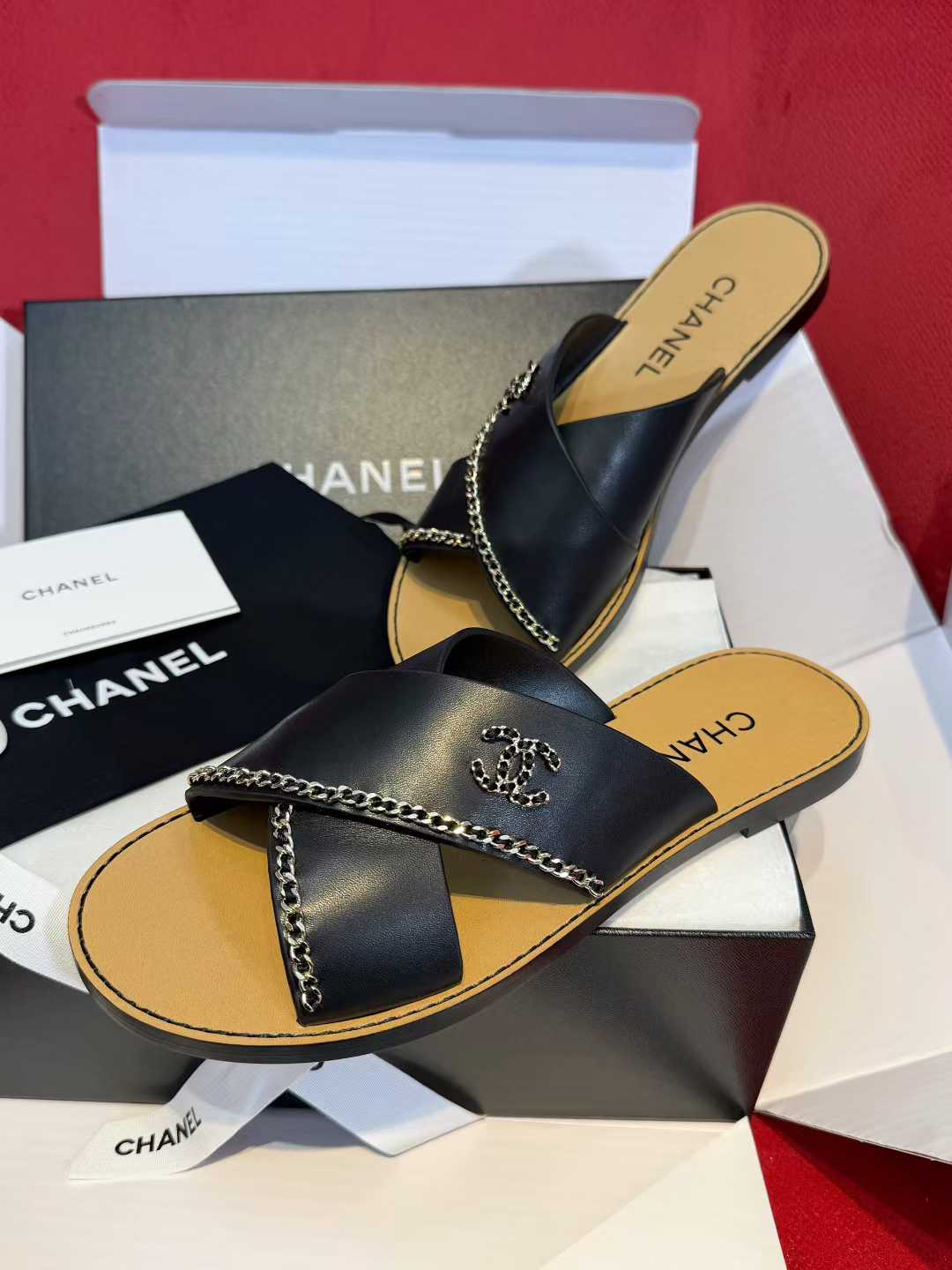 Chanel Slippers view 6