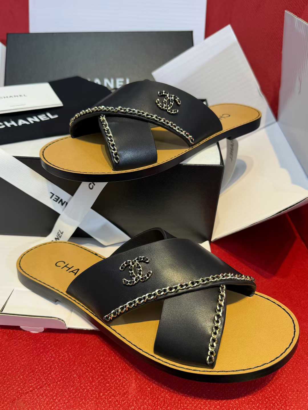 Chanel Slippers view 7