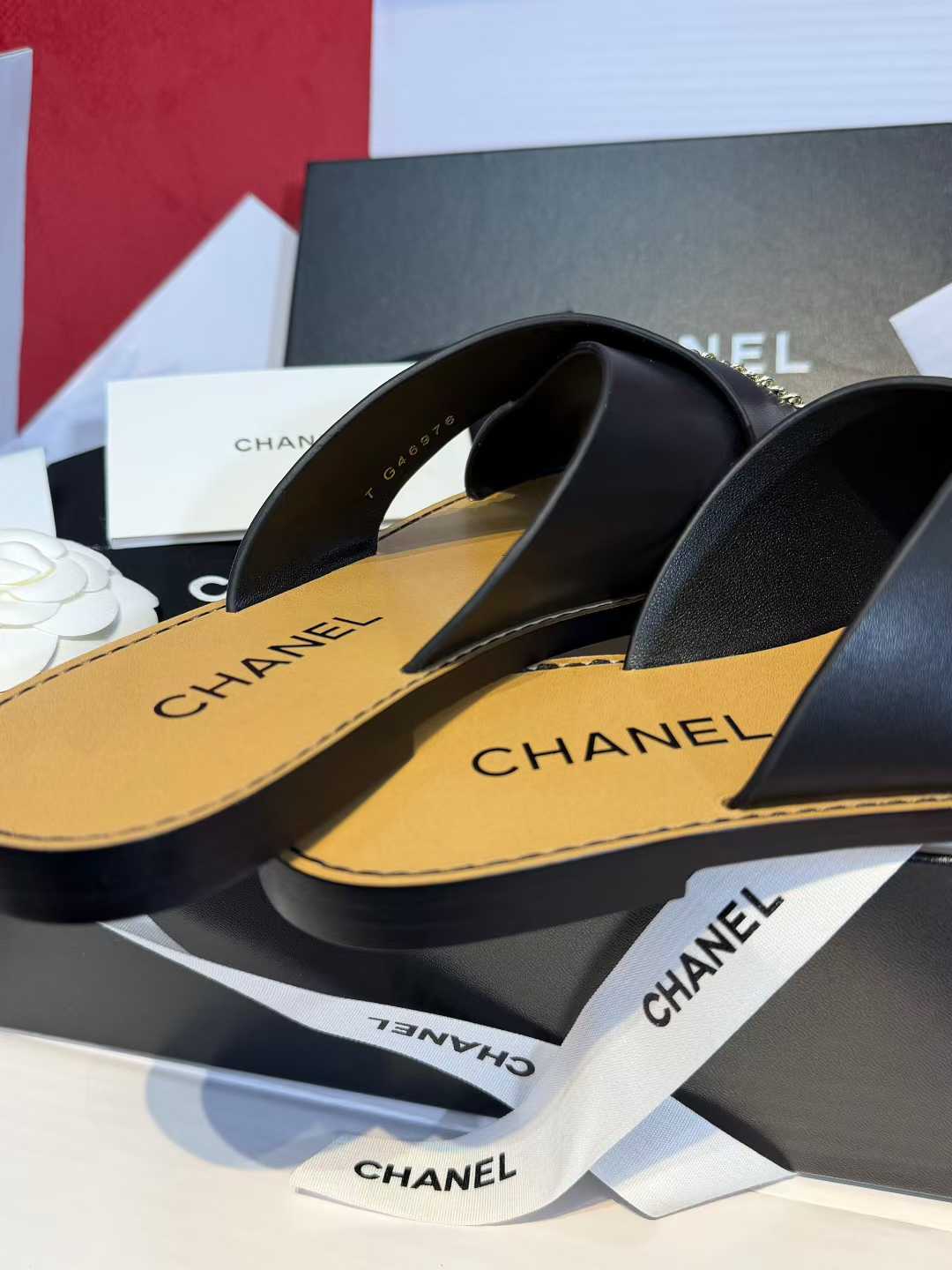 Chanel Slippers view 8