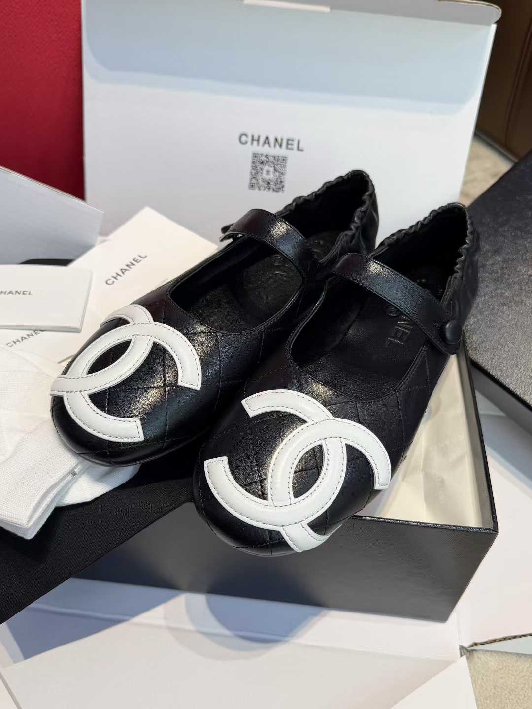Chanel Mary Jane Shoes view 6