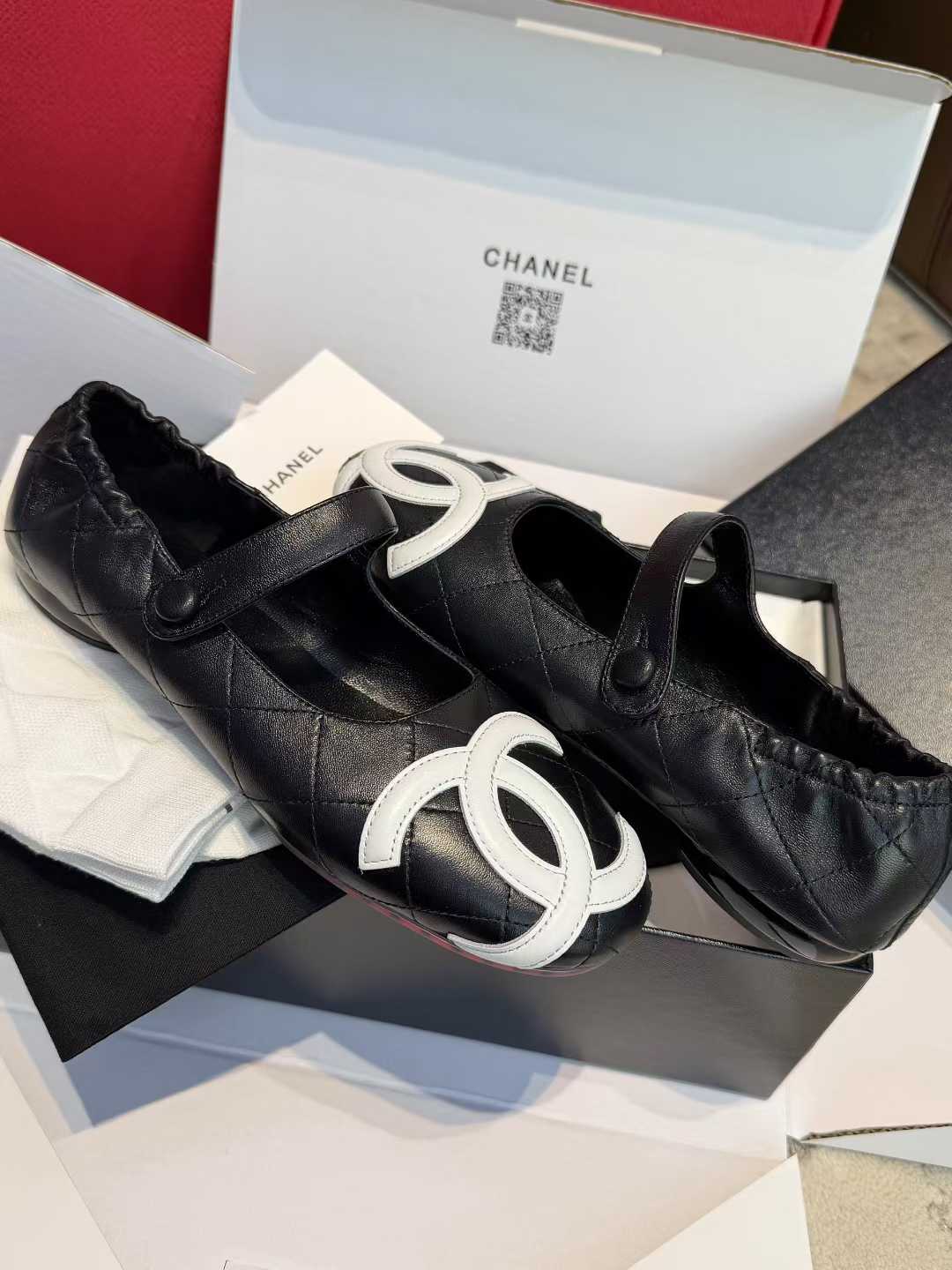 Chanel Mary Jane Shoes view 7