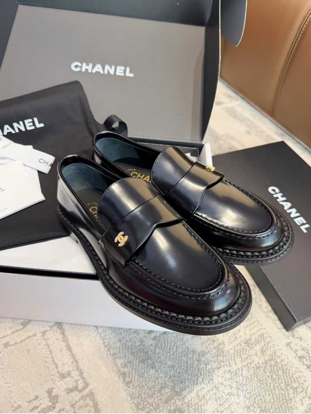 Chanel Love shoes view 3