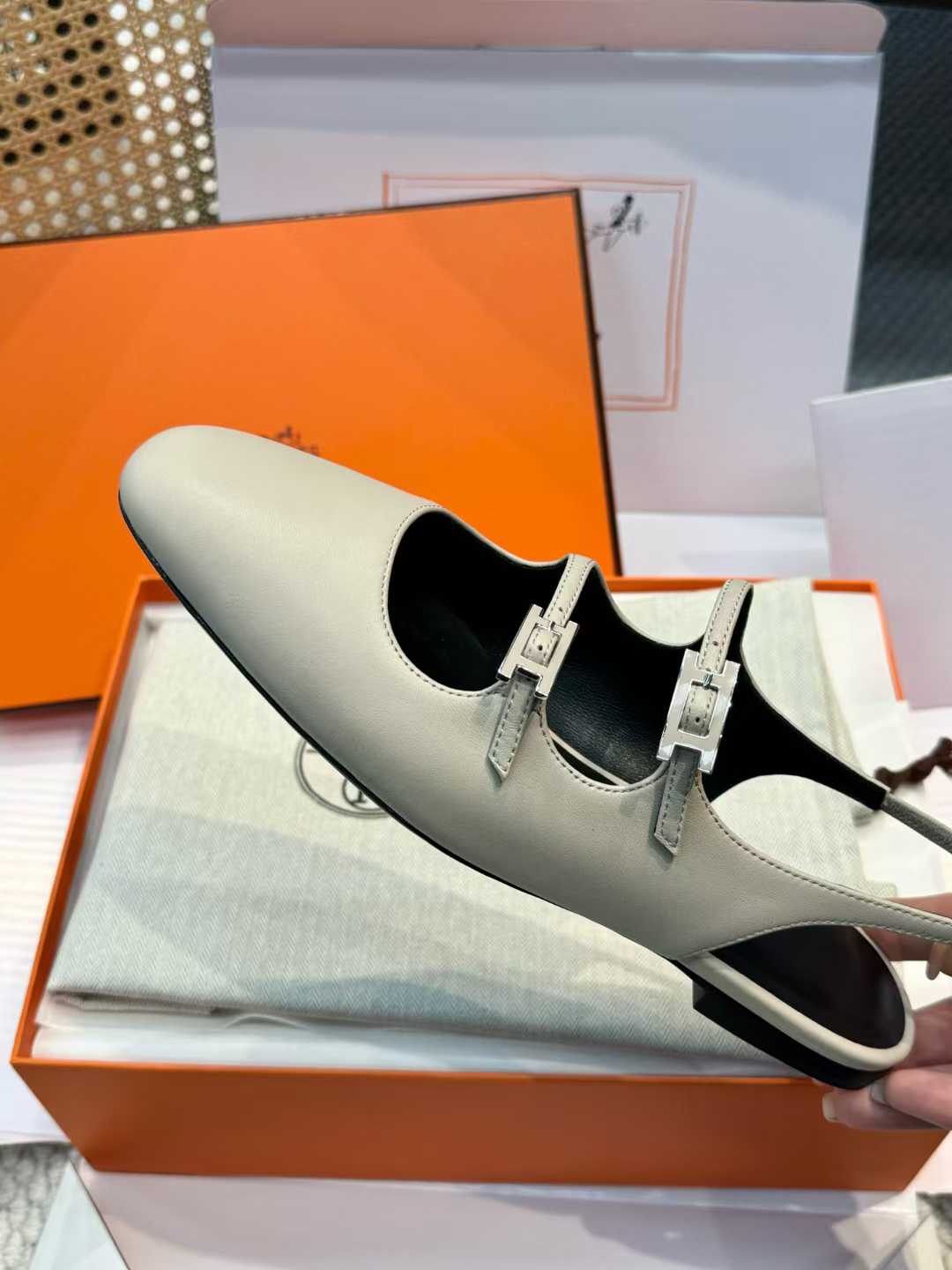Hermès Mary Jane Shoes view 16
