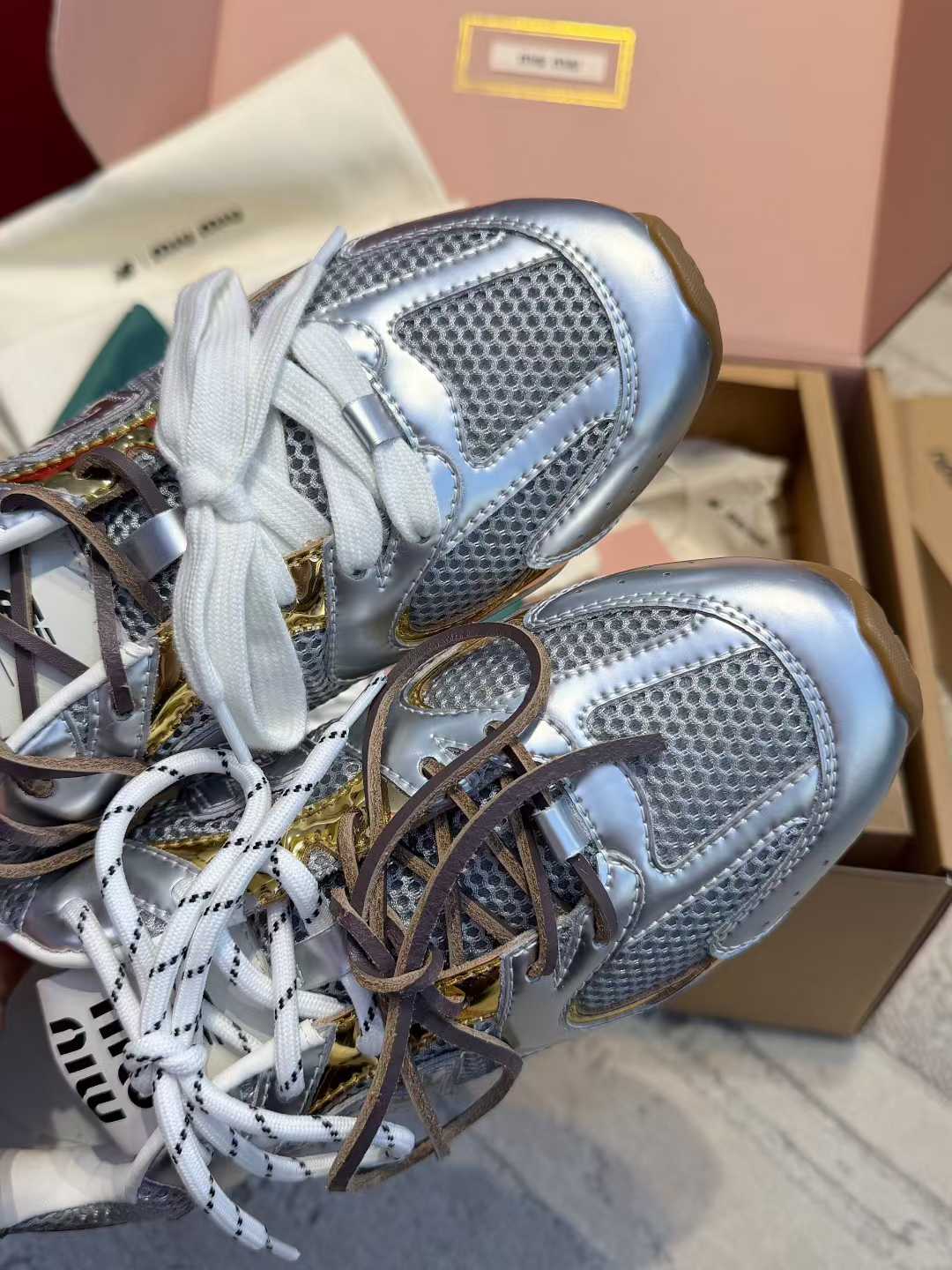 Miu Miu Virtue training shoes view 10
