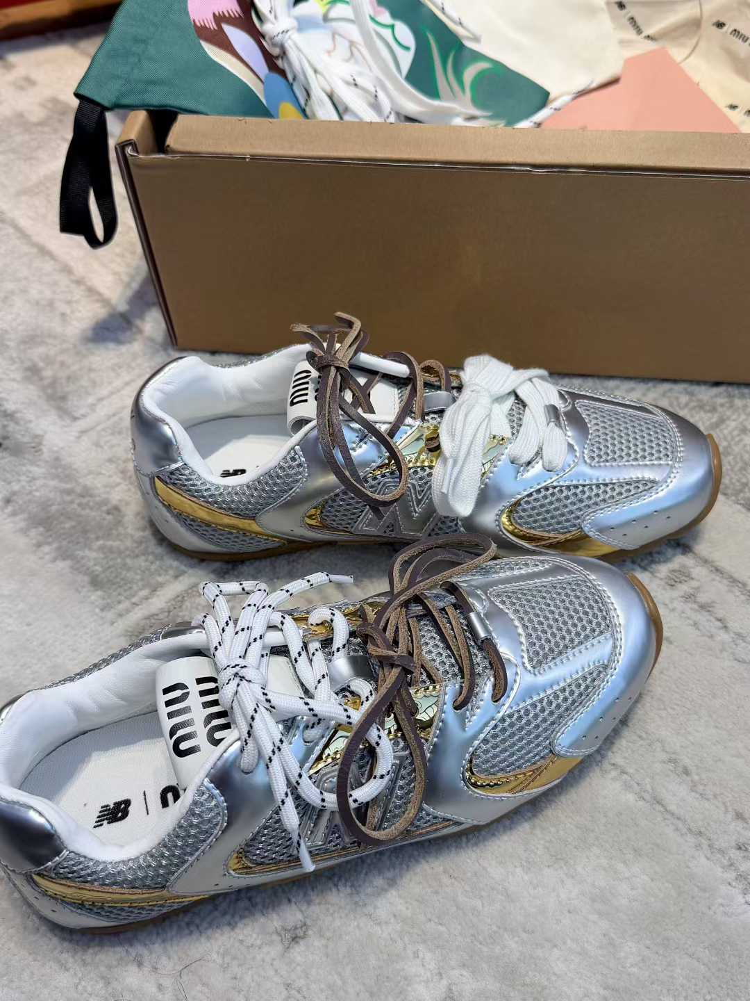 Miu Miu Virtue training shoes view 4