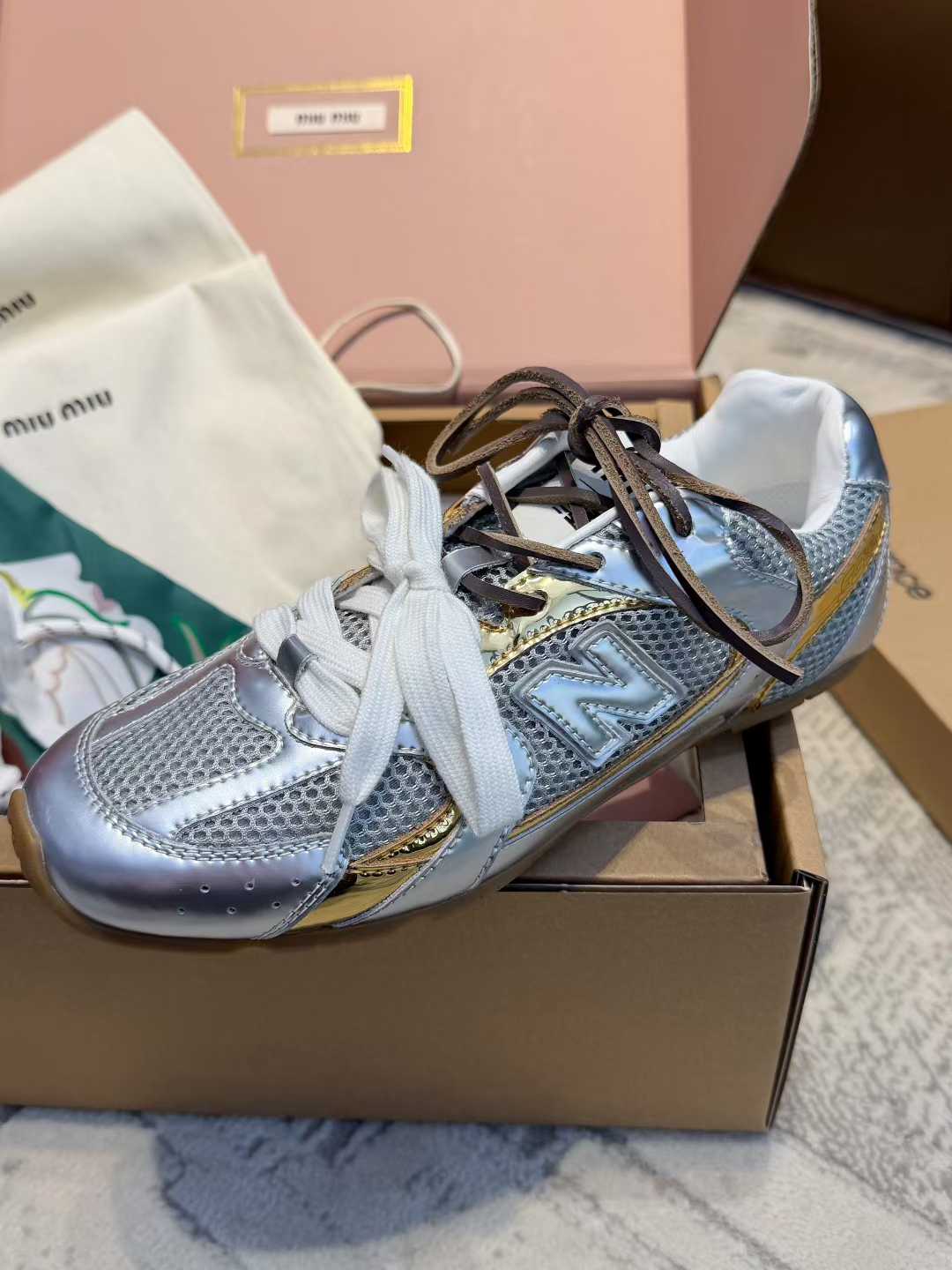 Miu Miu Virtue training shoes view 5