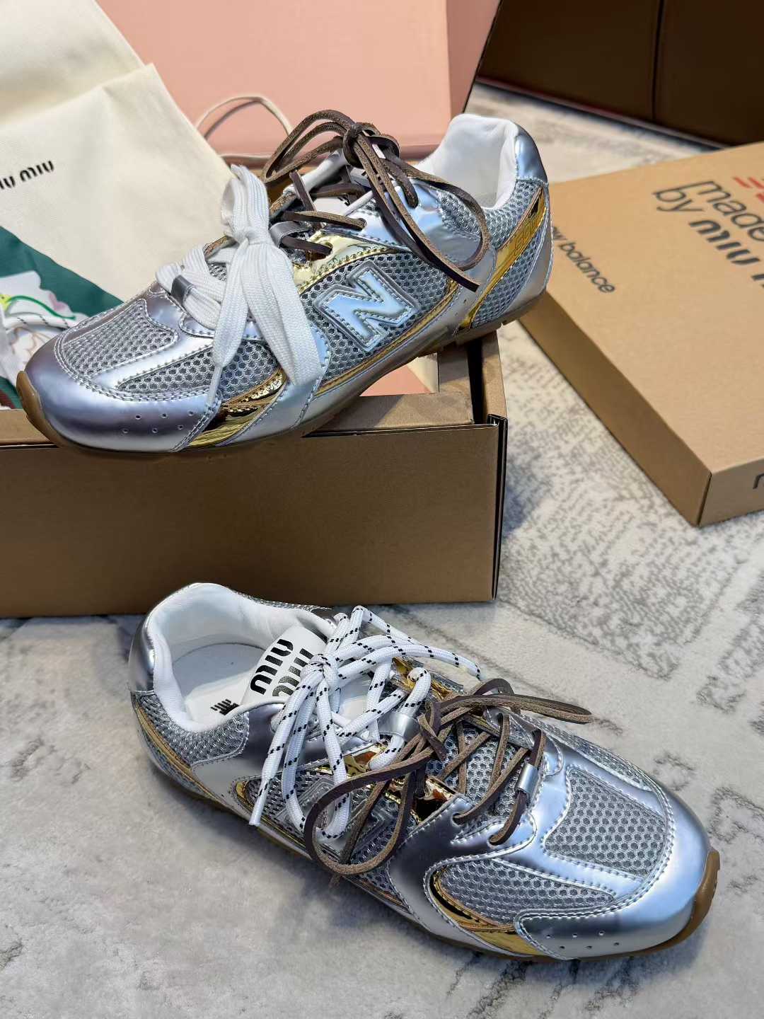 Miu Miu Virtue training shoes view 6