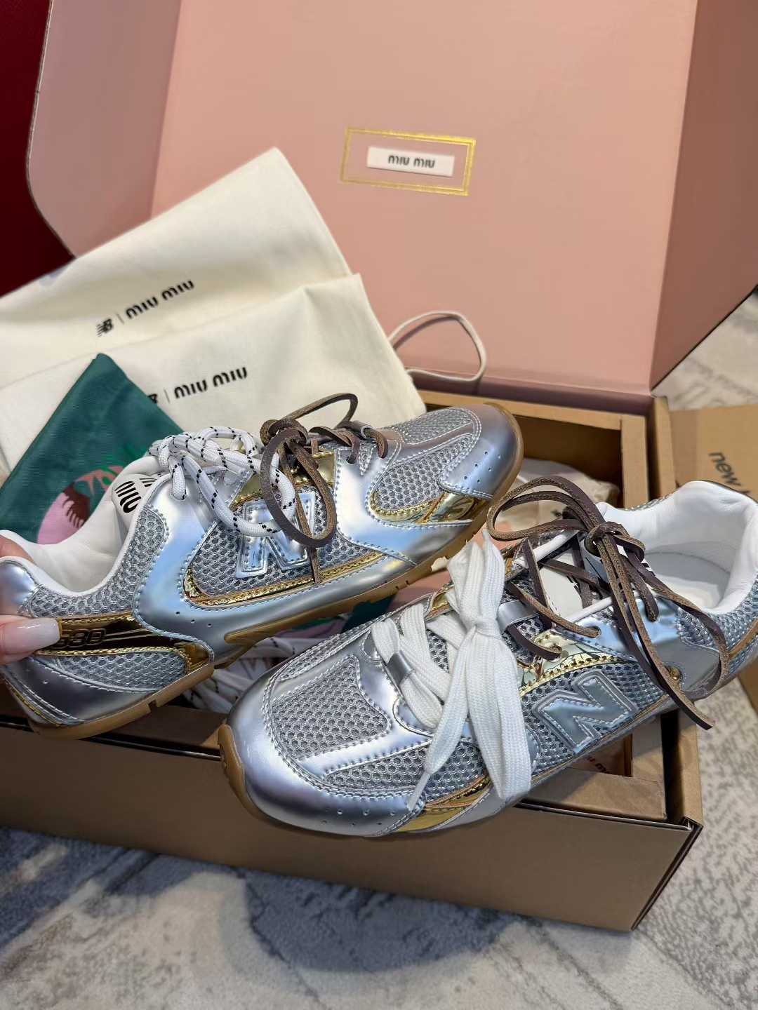 Miu Miu Virtue training shoes view 7