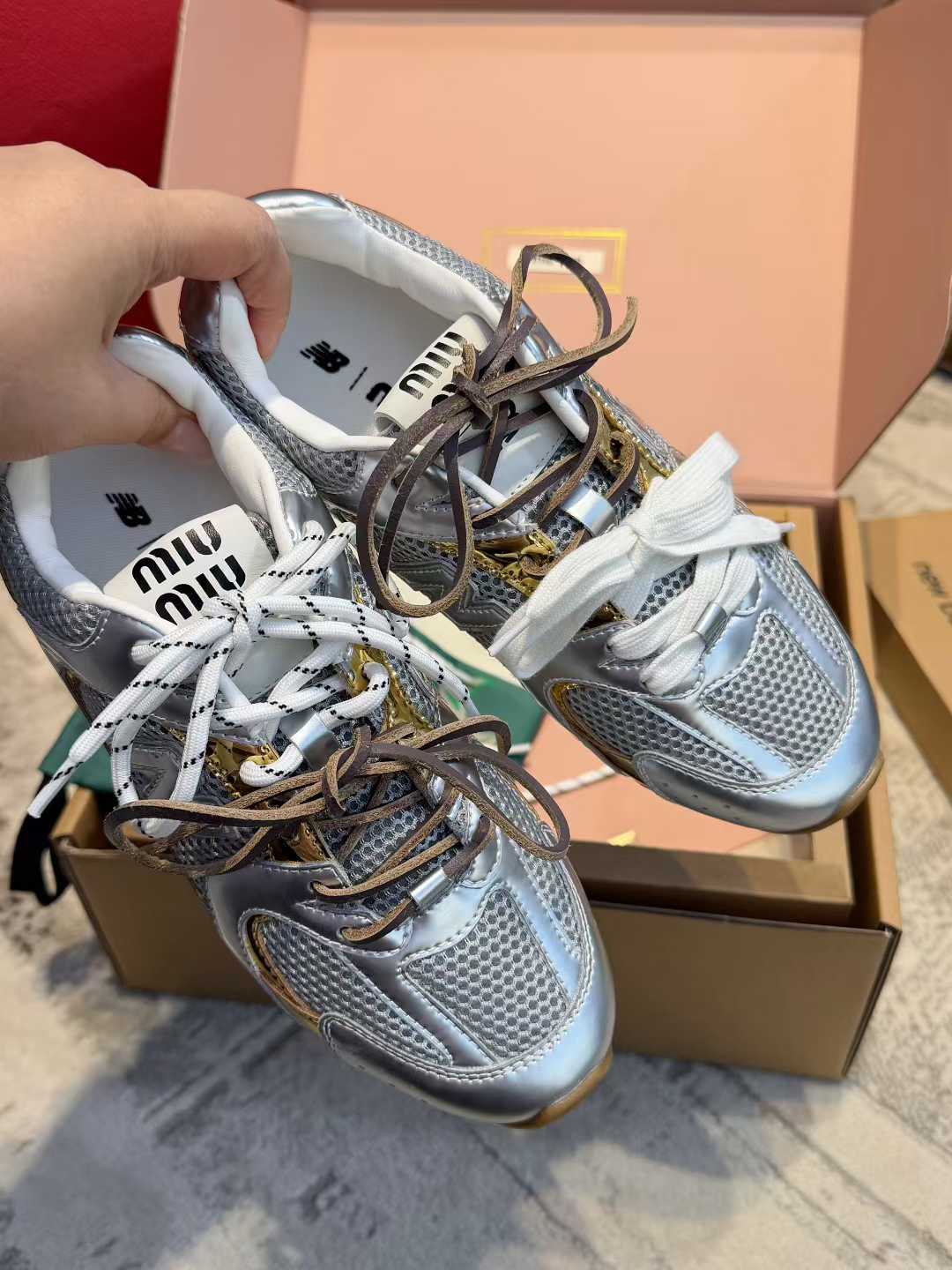 Miu Miu Virtue training shoes view 8