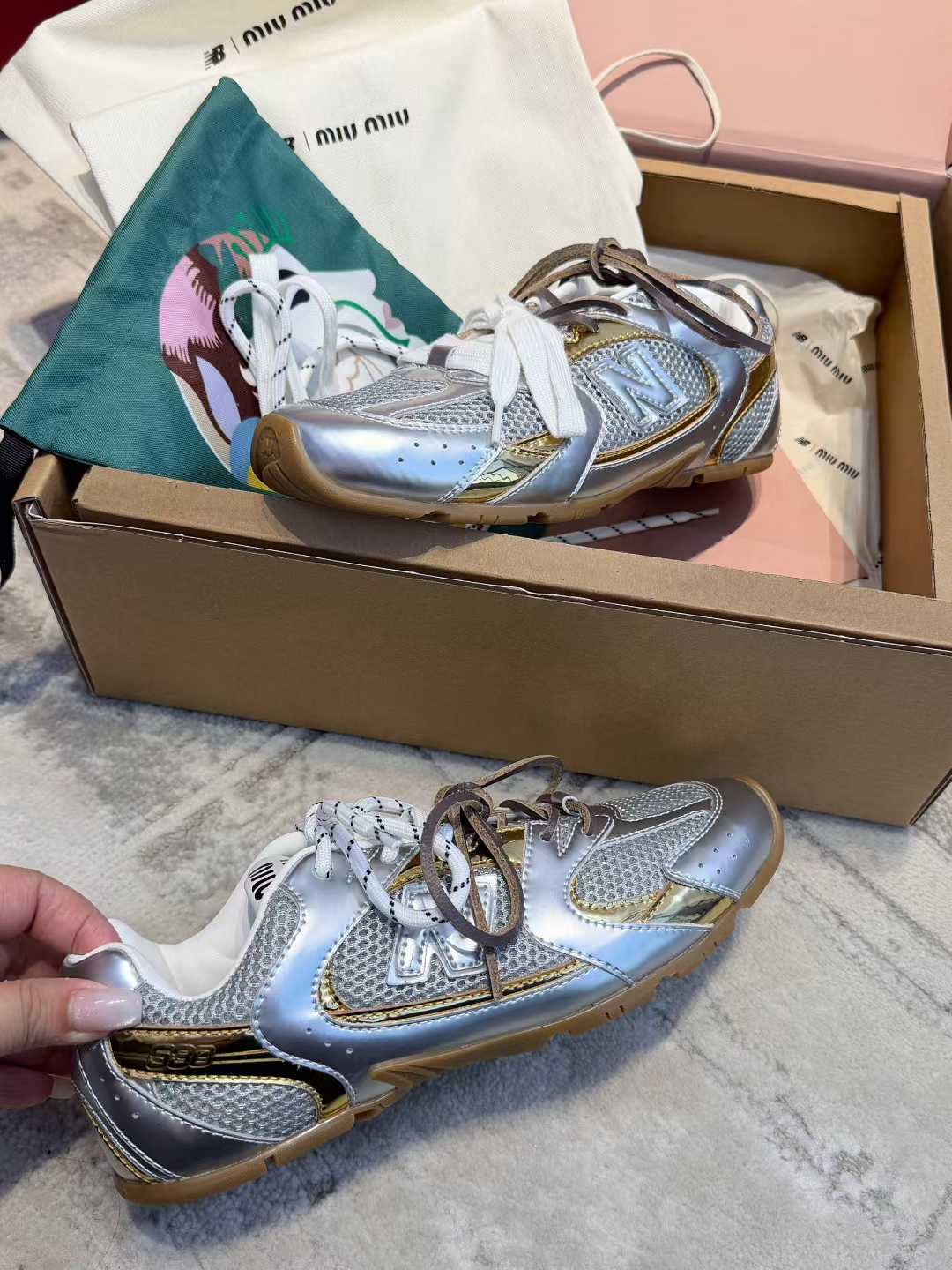Miu Miu Virtue training shoes view 9