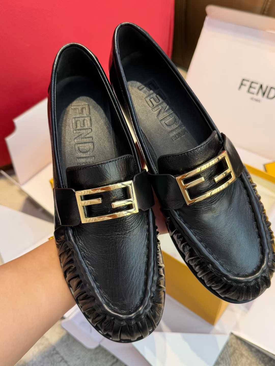 Fendi Love shoes view 1