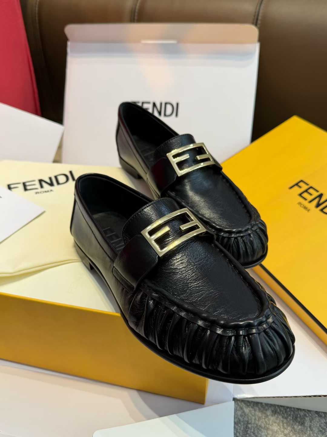 Fendi Love shoes view 3