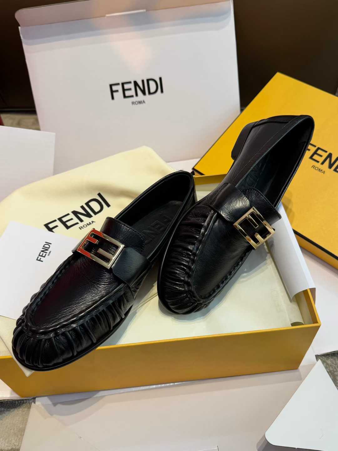Fendi Love shoes view 5