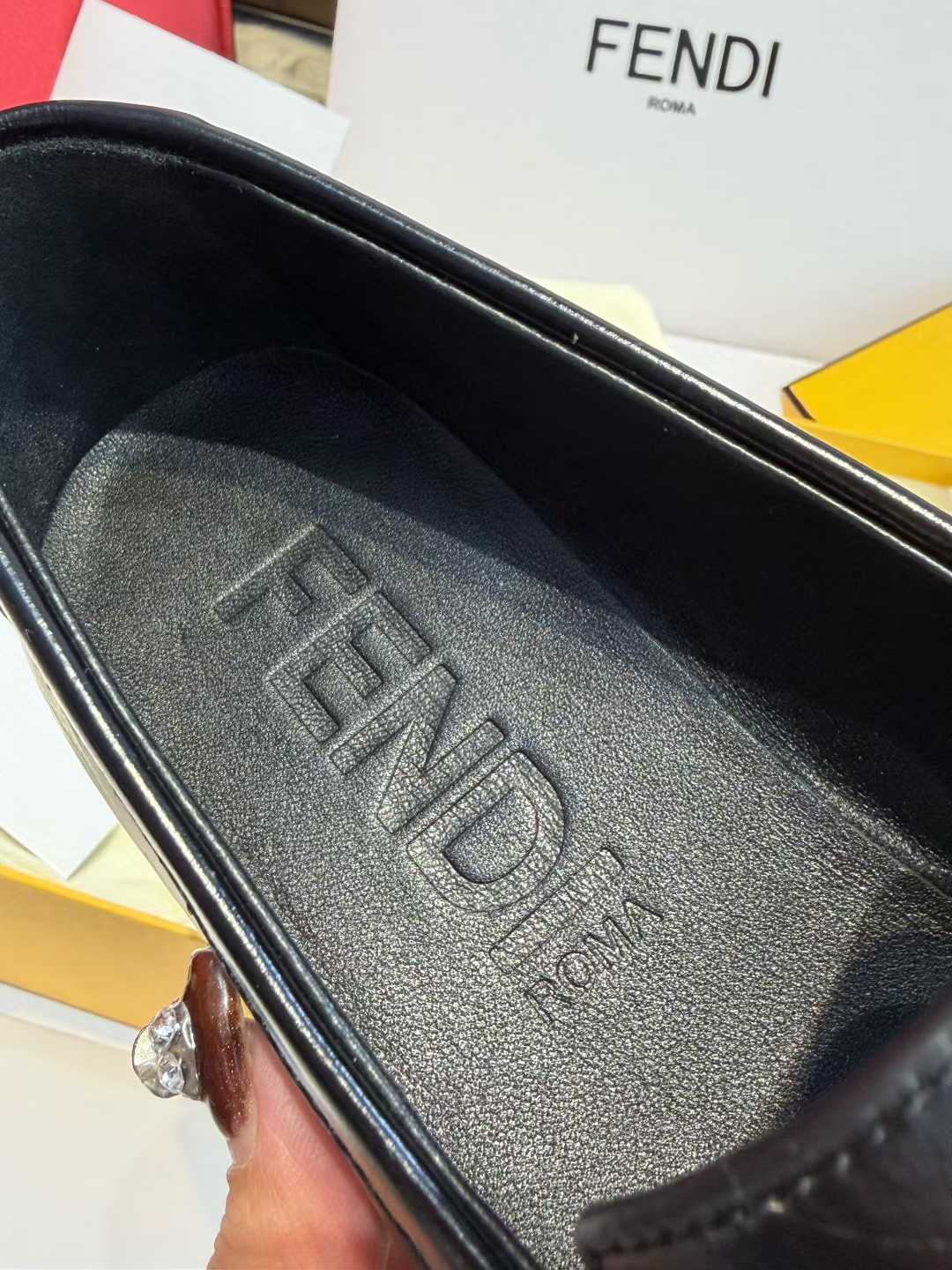Fendi Love shoes view 7
