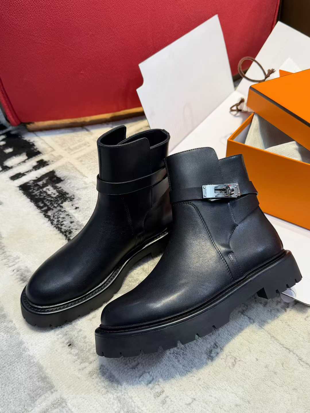 Hermès Short boots view 6