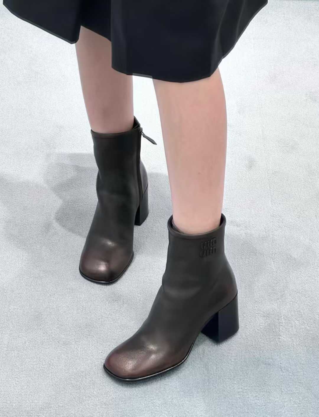 Miu Miu Short boots view 1