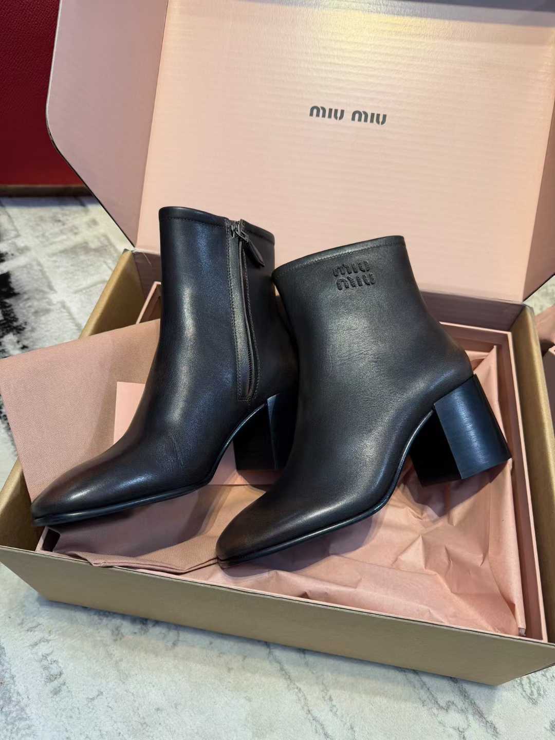 Miu Miu Short boots view 4