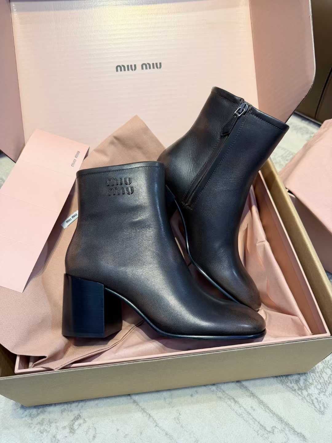 Miu Miu Short boots view 6