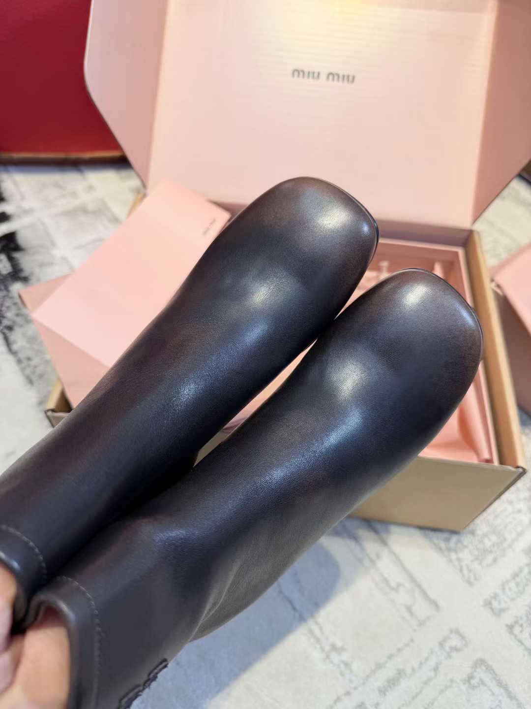 Miu Miu Short boots view 8