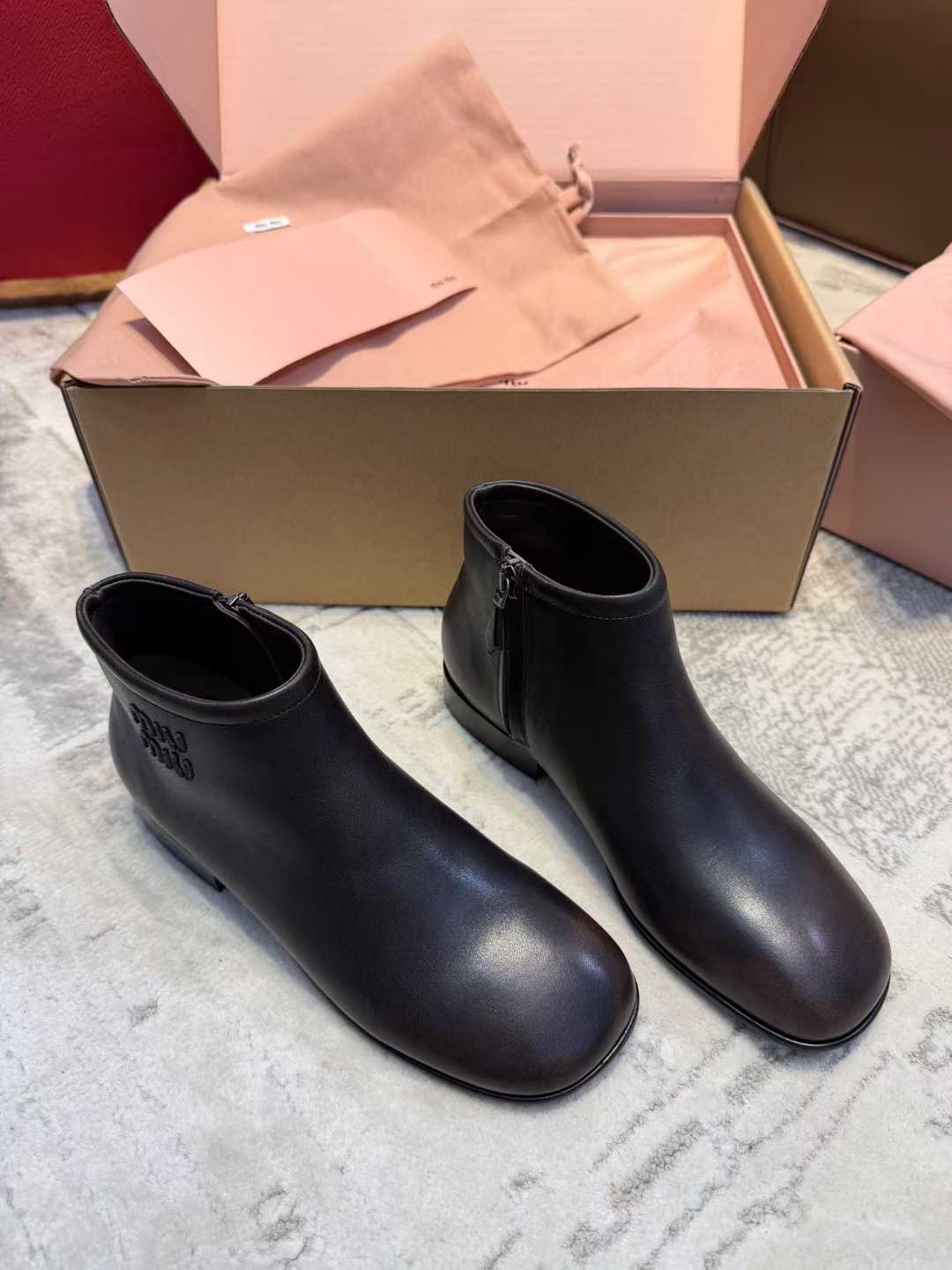 Miu Miu Short boots view 2