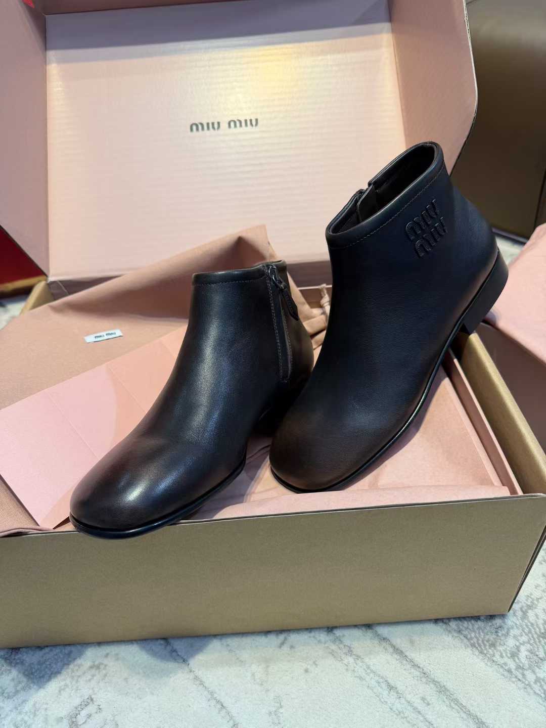 Miu Miu Short boots view 5