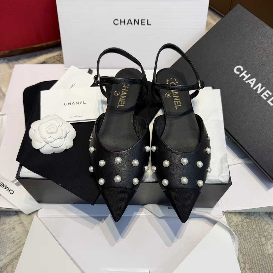 Chanel 25K Mary Jane Shoes view 2