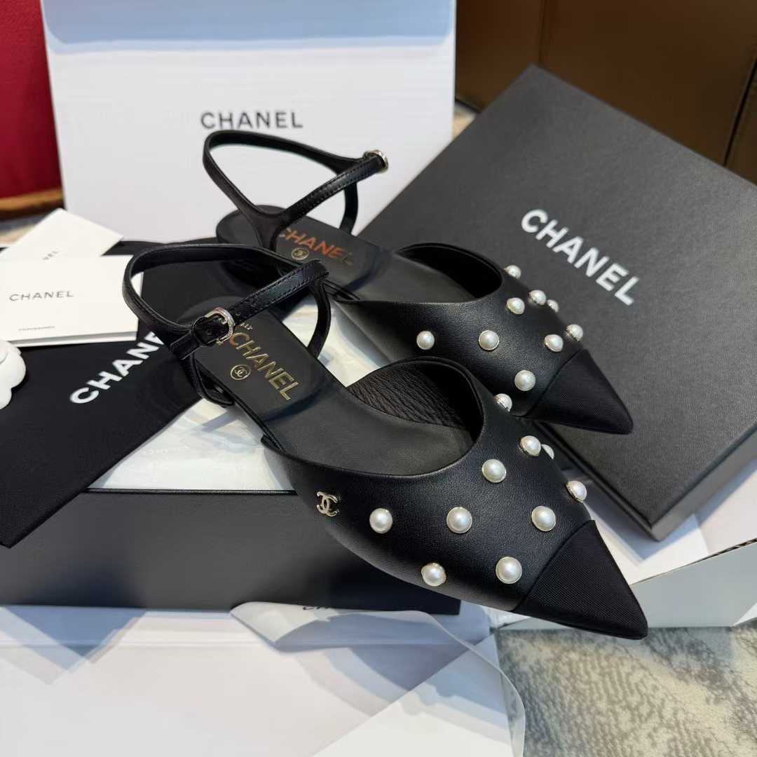 Chanel 25K Mary Jane Shoes view 3