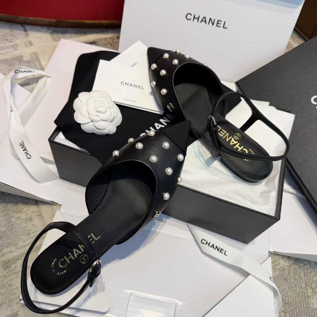 Chanel 25K Mary Jane Shoes view 6