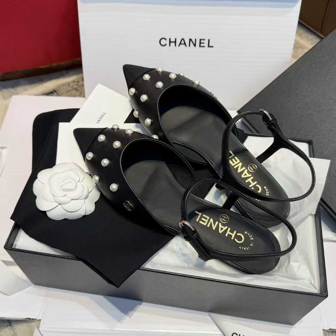 Chanel 25K Mary Jane Shoes view 7
