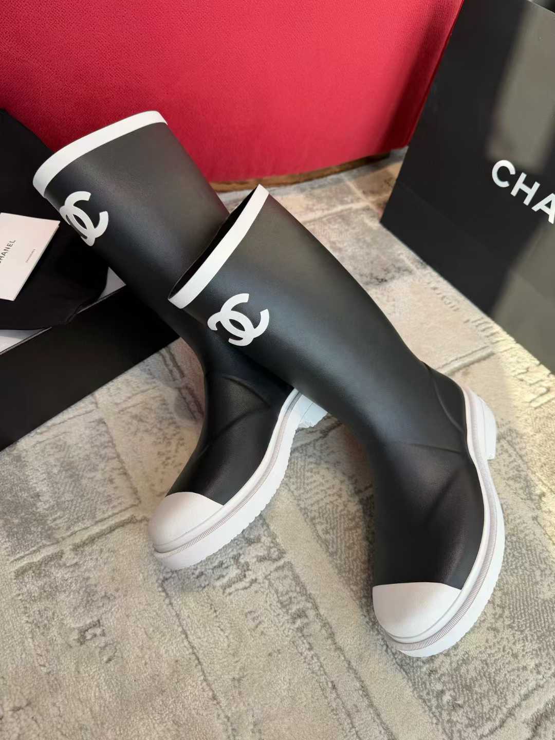 Chanel Woo-boots view 1