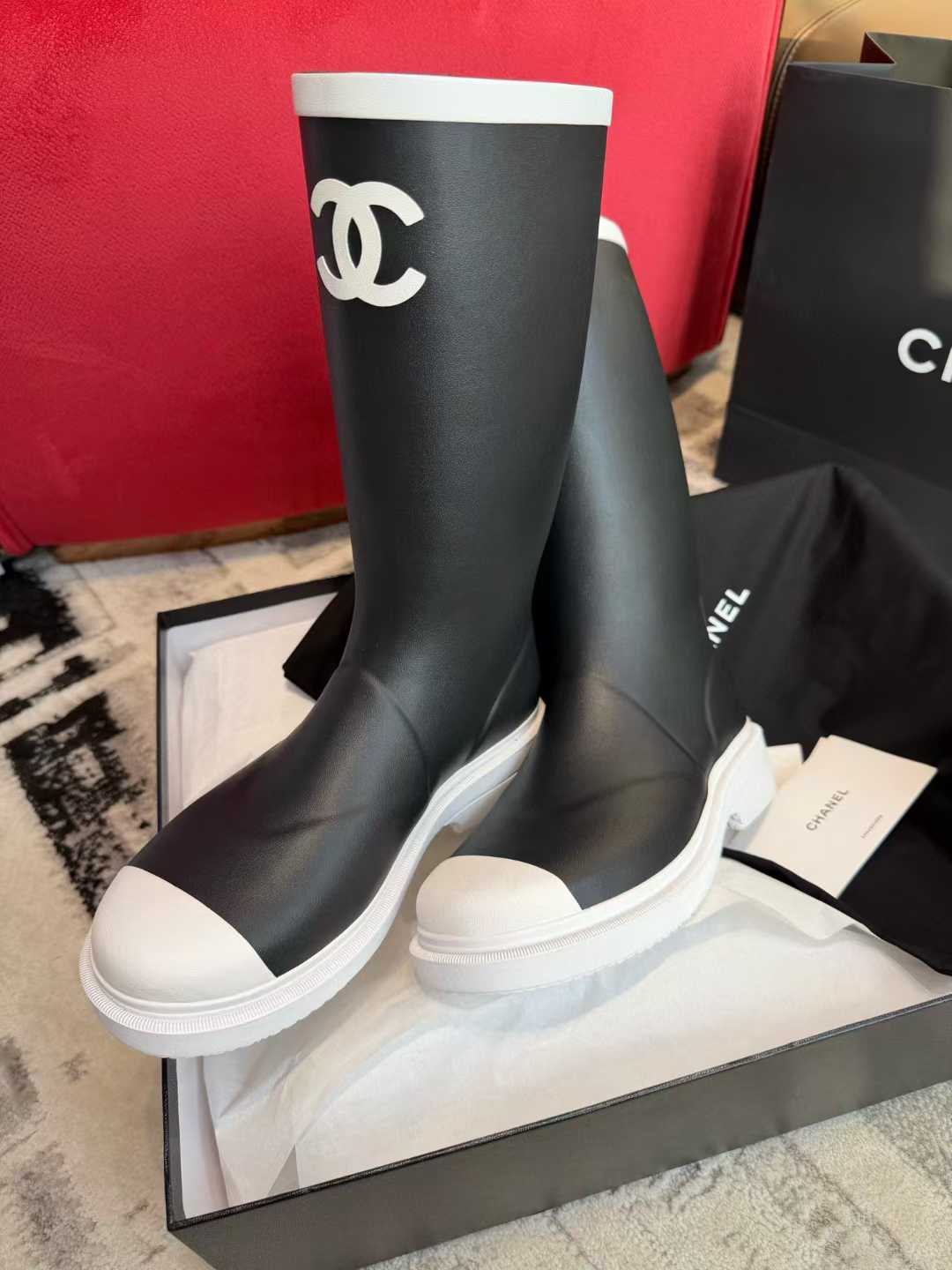 Chanel Woo-boots view 7